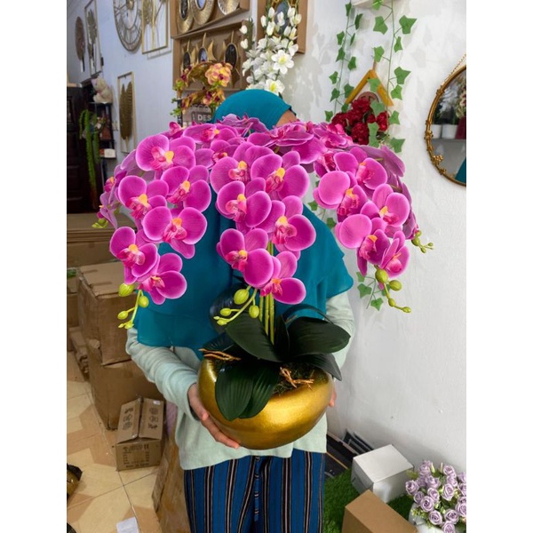 ANGGREK LATEX VAS GOLD ANGGREK LATEX JUMBO MURAH