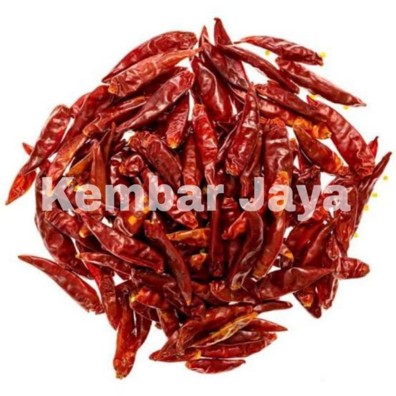 

Cabai Rawit Kering 100 Gram Cabe Red Chilly Dry