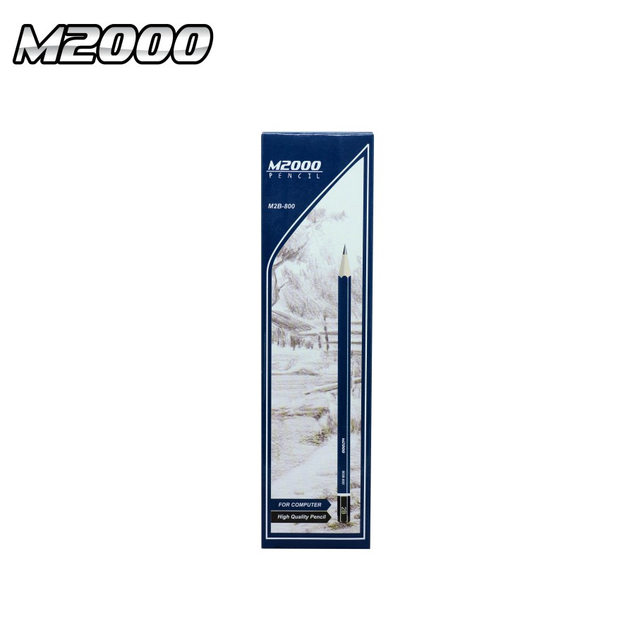 

Pencil / Pensil 2B / 1 BOX 12 PCS ( Hijau dan Biru)