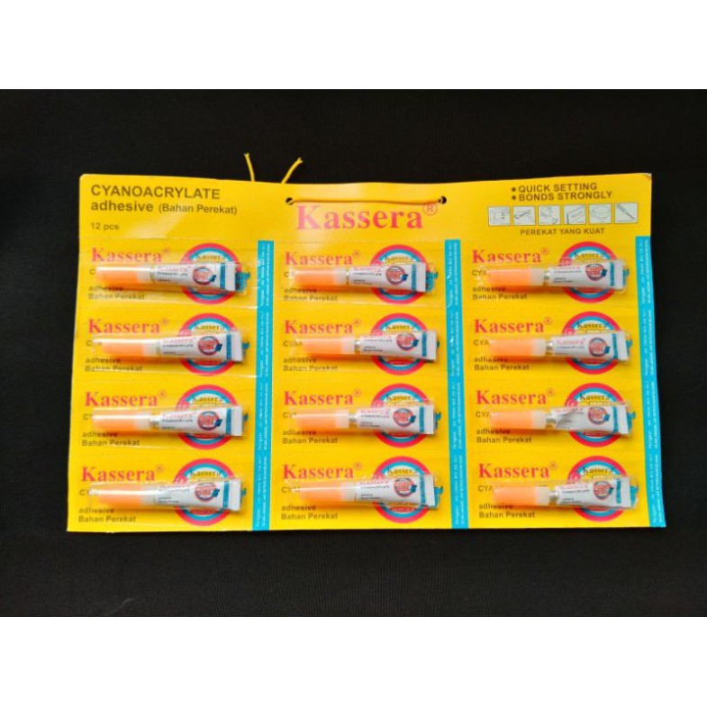 LEM POWER GLUE KASSERA 1PCS / LEM SUPER GLUE KASSERA KUAT