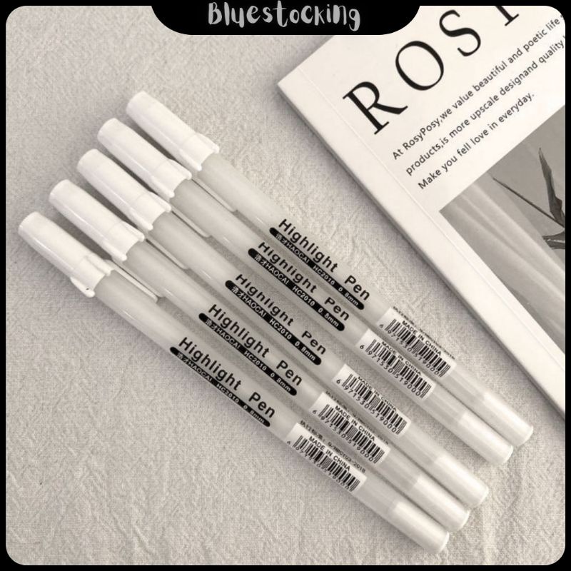 

Pen White Ink Art Craft Pulpen Tinta Putih