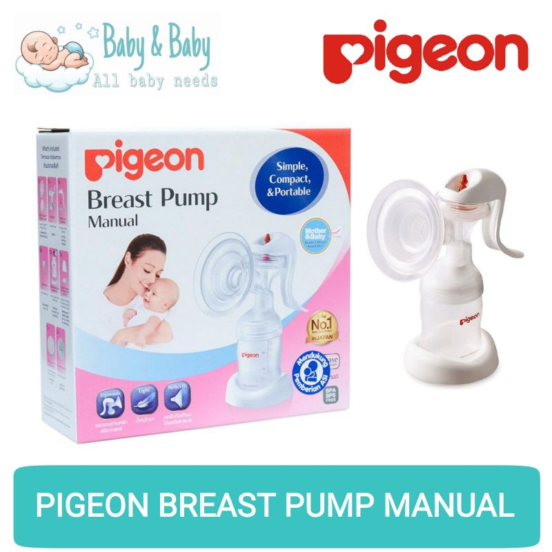 PIGEON Breast Pump Manual | Pompa Asi Manual