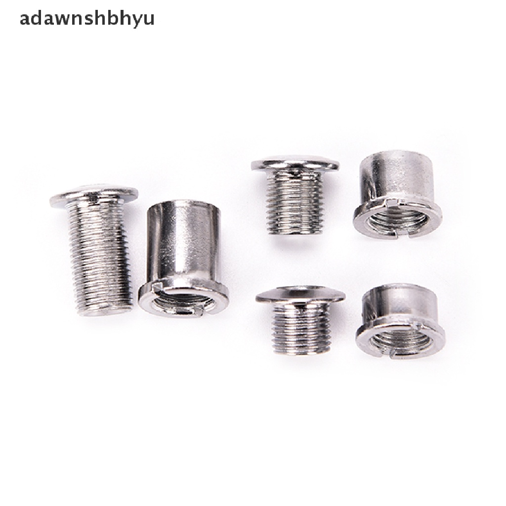 Adawnshbhyu 5pasang Baut Crankset Baut Engkol Baut Chainring Sepeda Mur Sekrup Engkol Sepeda