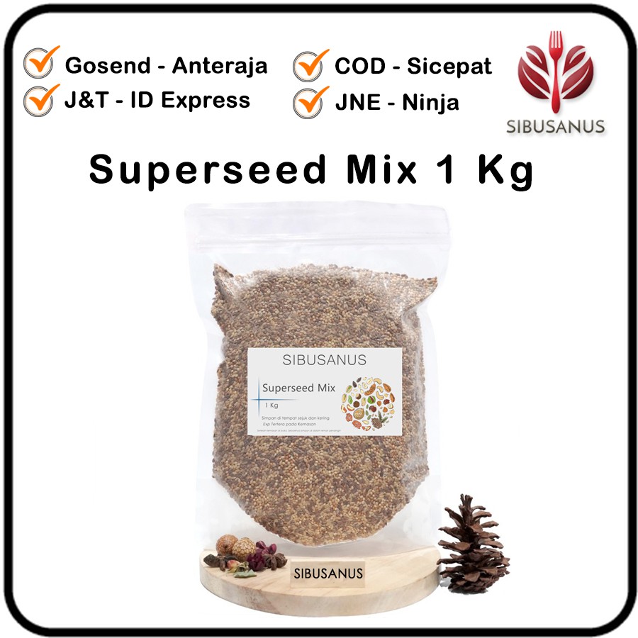 

Super Seed Brown Golden Flaxseed Millet Red Yellow Milet Merah Kuning 1kg