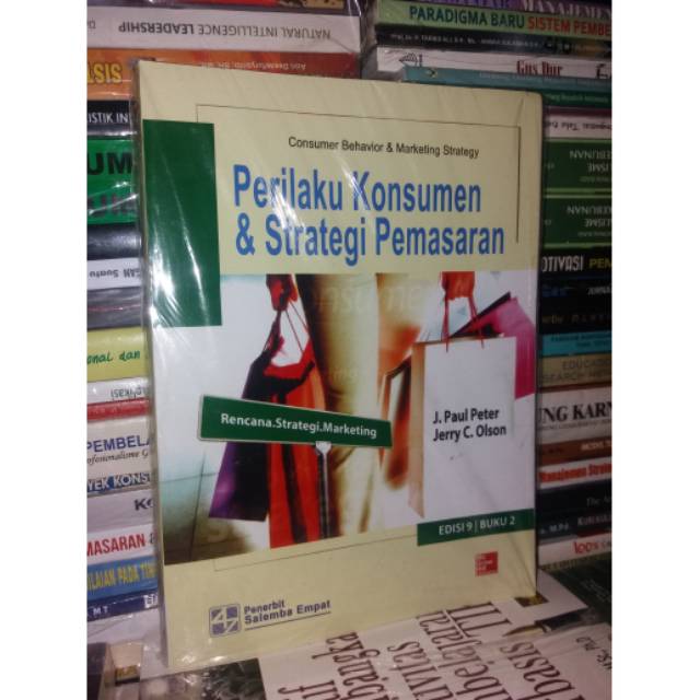 

Perilaku konsumen dan strategi pemasaran jilid 2.Buku Original