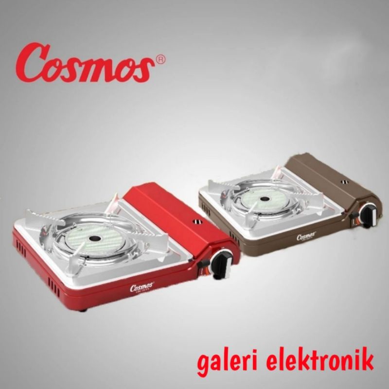 kompor portable SNI Cosmos/ 2 fungsi original CGC 123PN, anti karat stainless stell