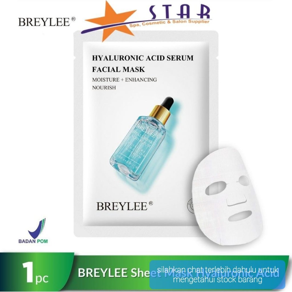 SHEET MASK BREYLEE MASKER WAJAH KOSMETIK KECANTIKAN WANITA