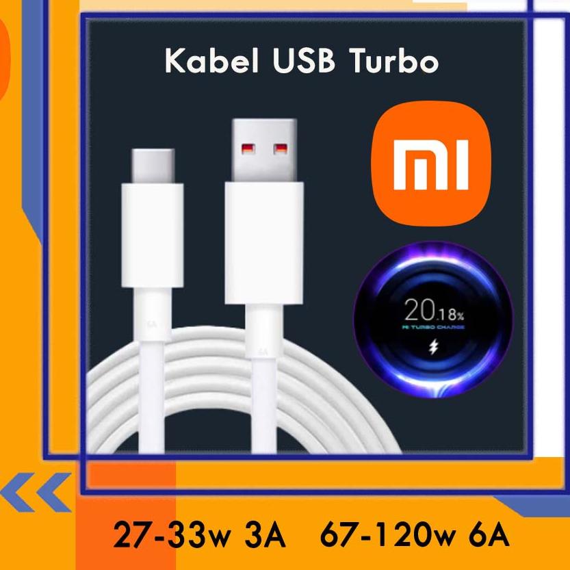 ✅Dijamin Aman❤ Xiaomi Mi Redmi Poco USB cable/kabel type C Turbo  27, 30, 33 & 67 watt produck terla