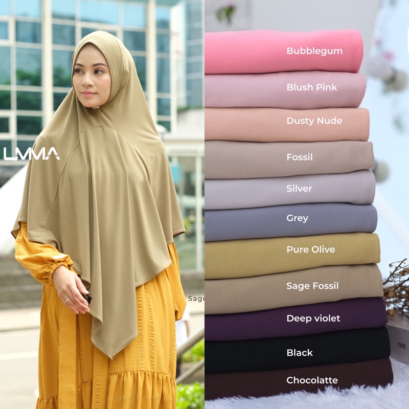 Bergo Canda by Umma Syari | bergo antem | bergo jersey | bergo umma
