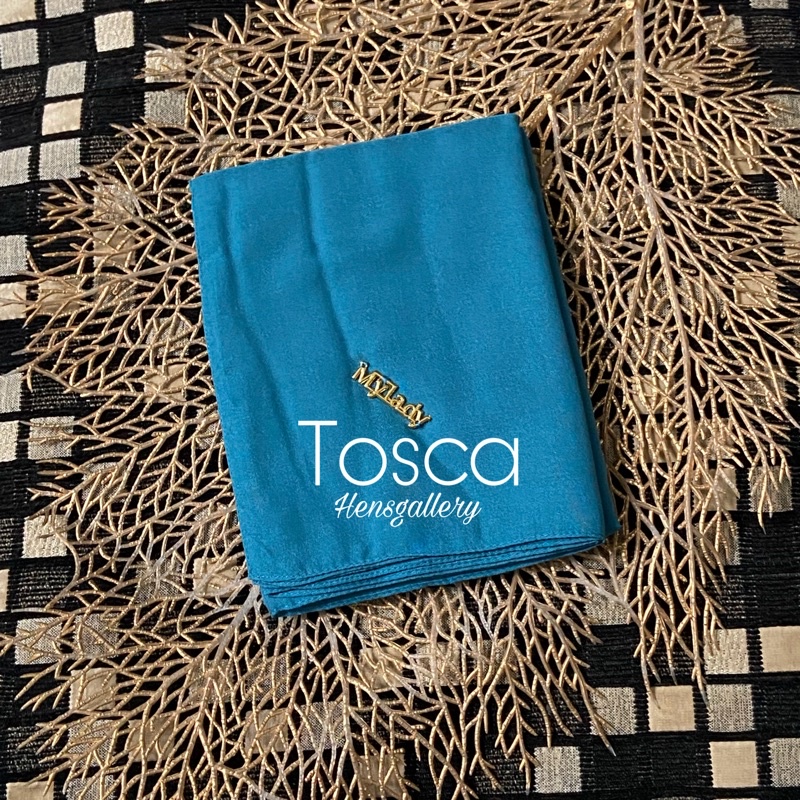 Part 1 Mylady Hijab Plain Voal Ultrafine by Myladyhijab dark mustard silver broken white optic white-TOSCA