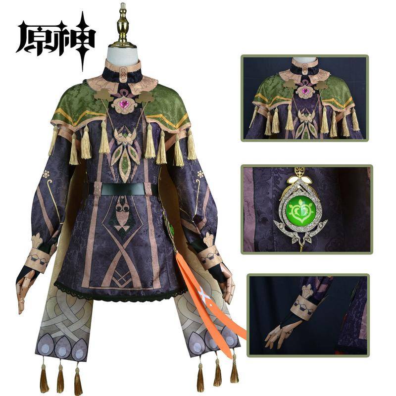 【Wetrose】Genshin Impact Sumeru Collei Cosplay Costume Cos Set