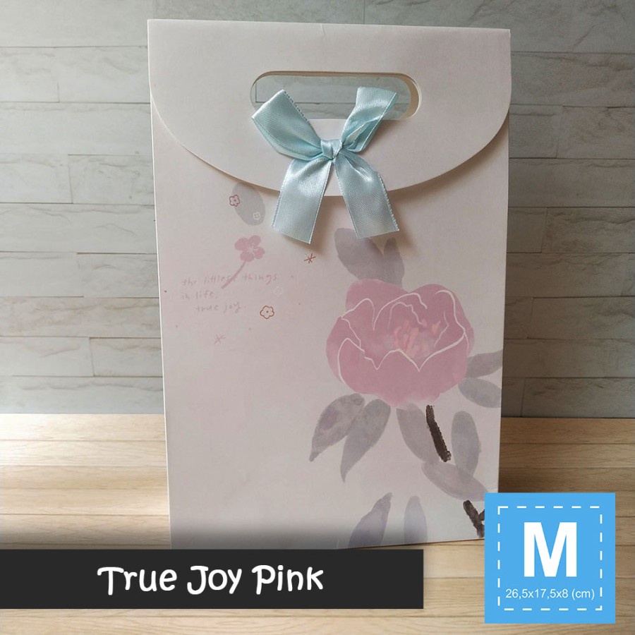 

Paper Bag Pita Motif Ukuran M / Tas Kertas Kado - TRUE JOY