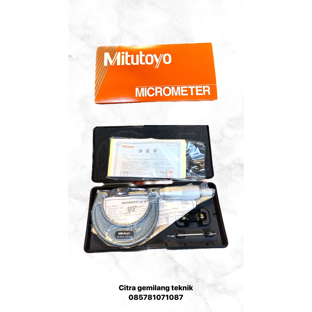 Mitutoyo micrometer 103-108/ mitutoyo/ micrometer/ original