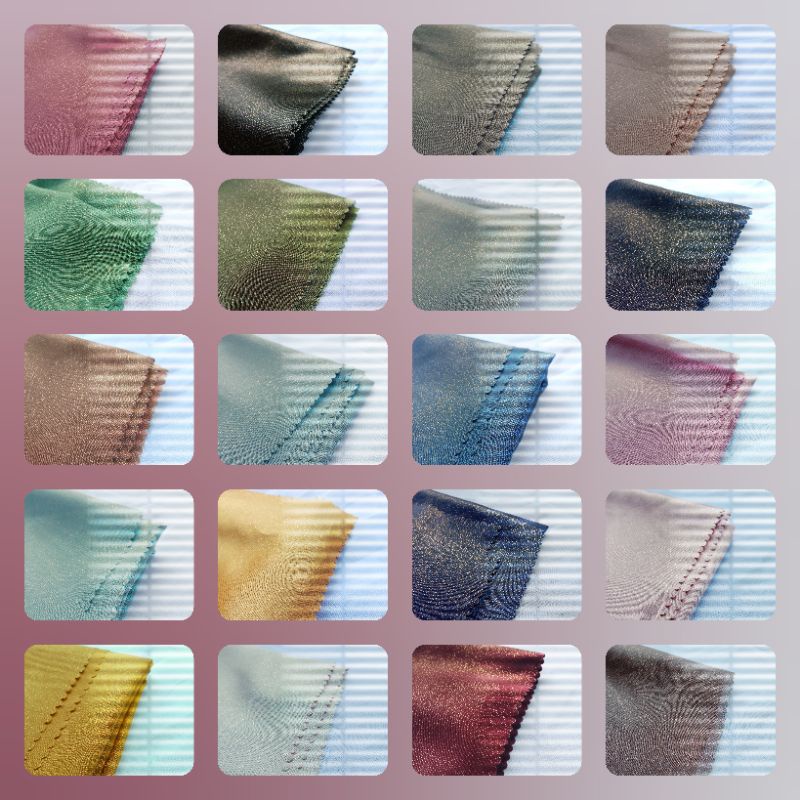 SHINAR GLAMOUR Gliter Hijab 115x115cm / Kerudung / Jilbab Segi Empat Premium-2