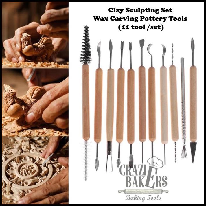 

Clay Sculpting Set Wax Carving Pottery Tools (11 Tool /Set)