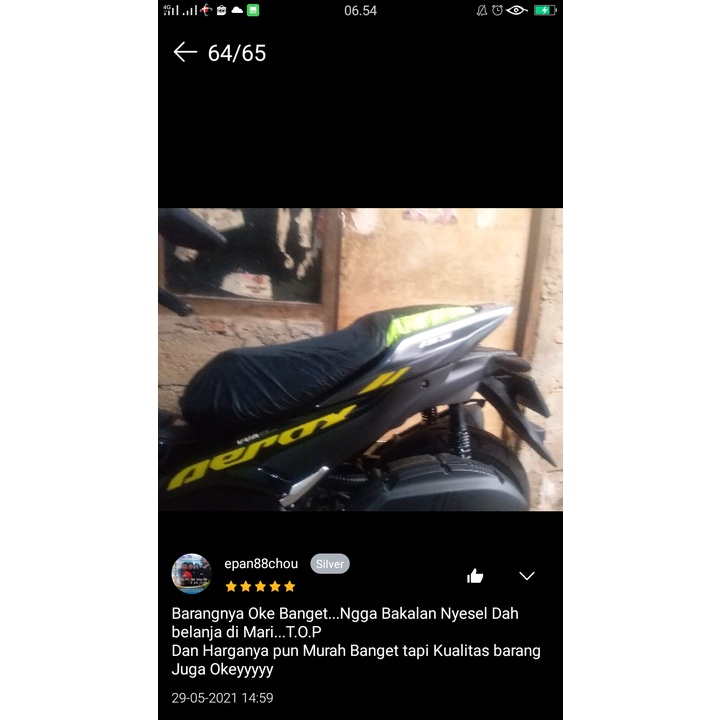 sarung cover tutup jok ARAGON nmax Universal waterproof