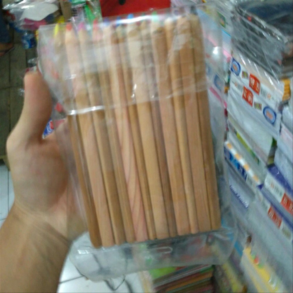 

Dijual pensil warna segitiga jumbo Limited