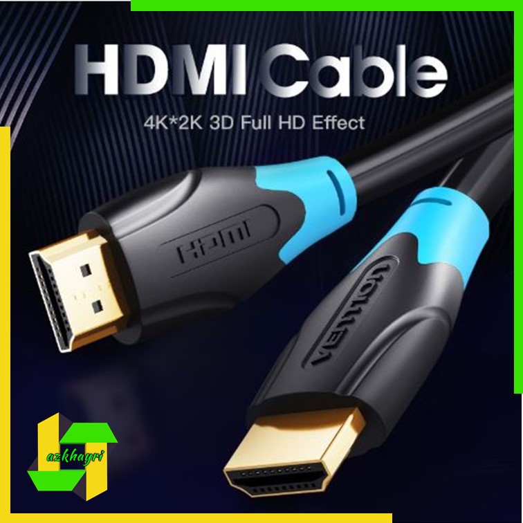 Vention Kabel HDMI 2.0 4K 3D Tipe Round Cable 0,75 - 2 meter