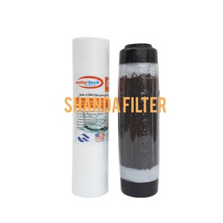 Jual Paket EKO 2 Saringan Filter Air Zat Besi Siap Pakai Clear 10 Drat 3 4 SP Shopee