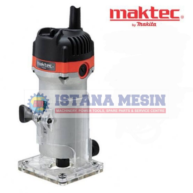 MESIN PROFIL KAYU ROUTER ROTER TANGAN MAKTEC MT 370 TRIMMER