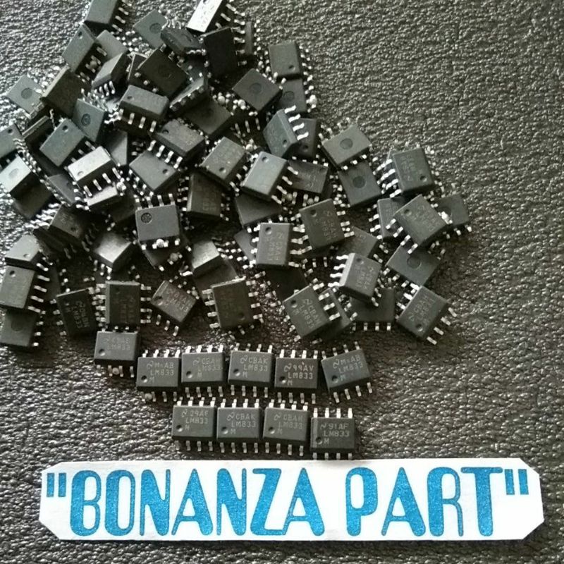 LM833 smd dual op amp