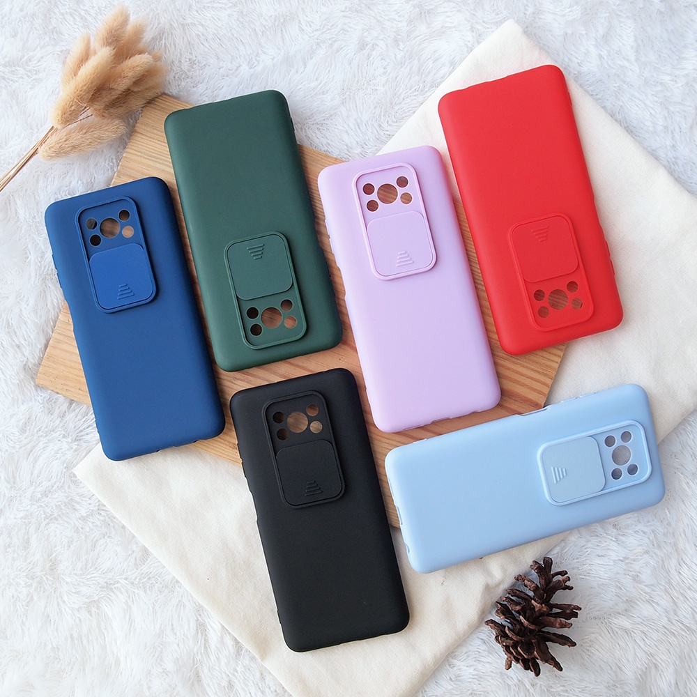 CASE SLIDE CAMERA XIAOMI NOTE 9 REDMI 9 9T NOTE 8 8PRO 9 PRO  VIVO Y17 Y20 LENS COVER POLOS