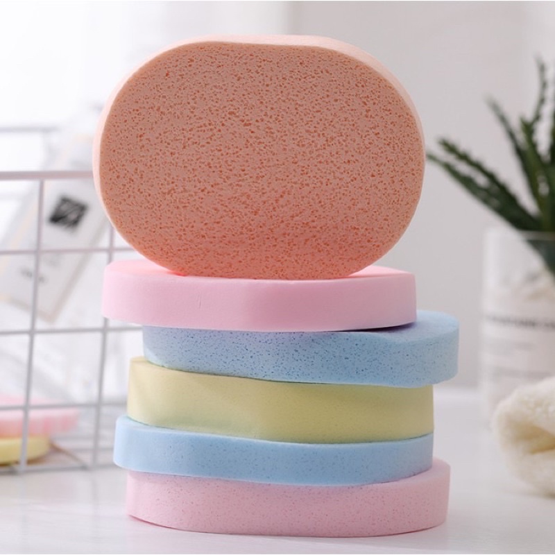 SPONGE FACIAL - Spons Pembersih Muka - Spons Facial Busa