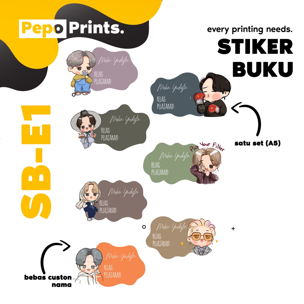

Pepo - STIKER BUKU [CUSTOM]