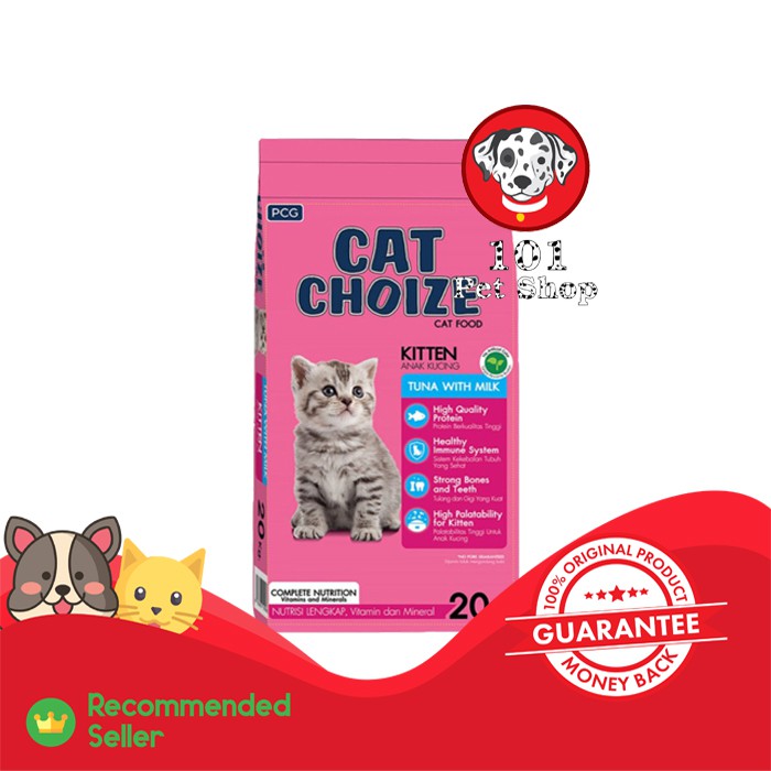 MAKANAN KUCING CAT CHOIZE KITTEN 20KG (KHUSUS GOSEND/GRAB)