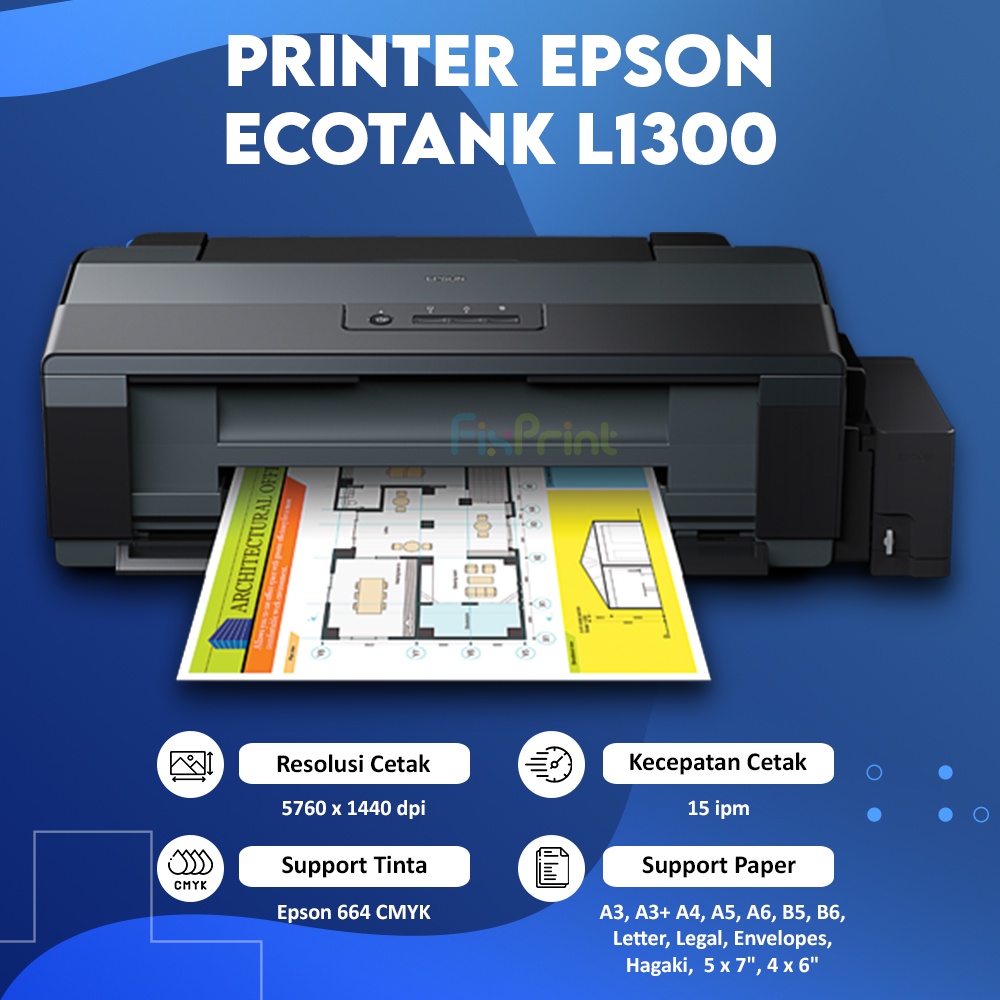 Printer Epson L1300 A3 Ink Tank New