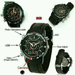 Jual Jam Tangan kamera   Spy camera Watch  waterproof   anti air  Berkualitas