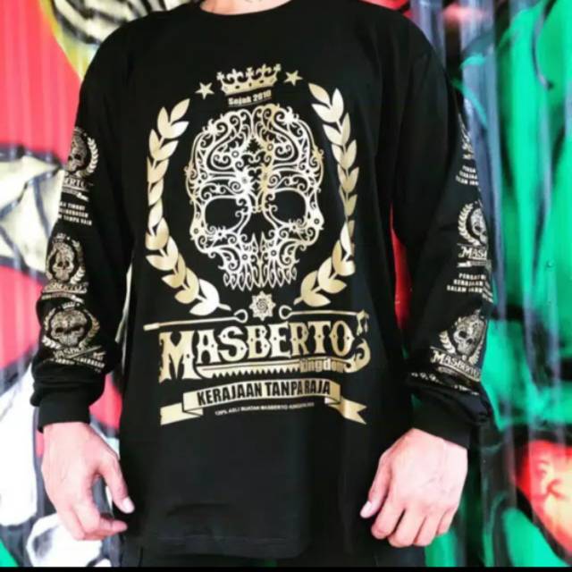 Kaos masberto lengan panjang