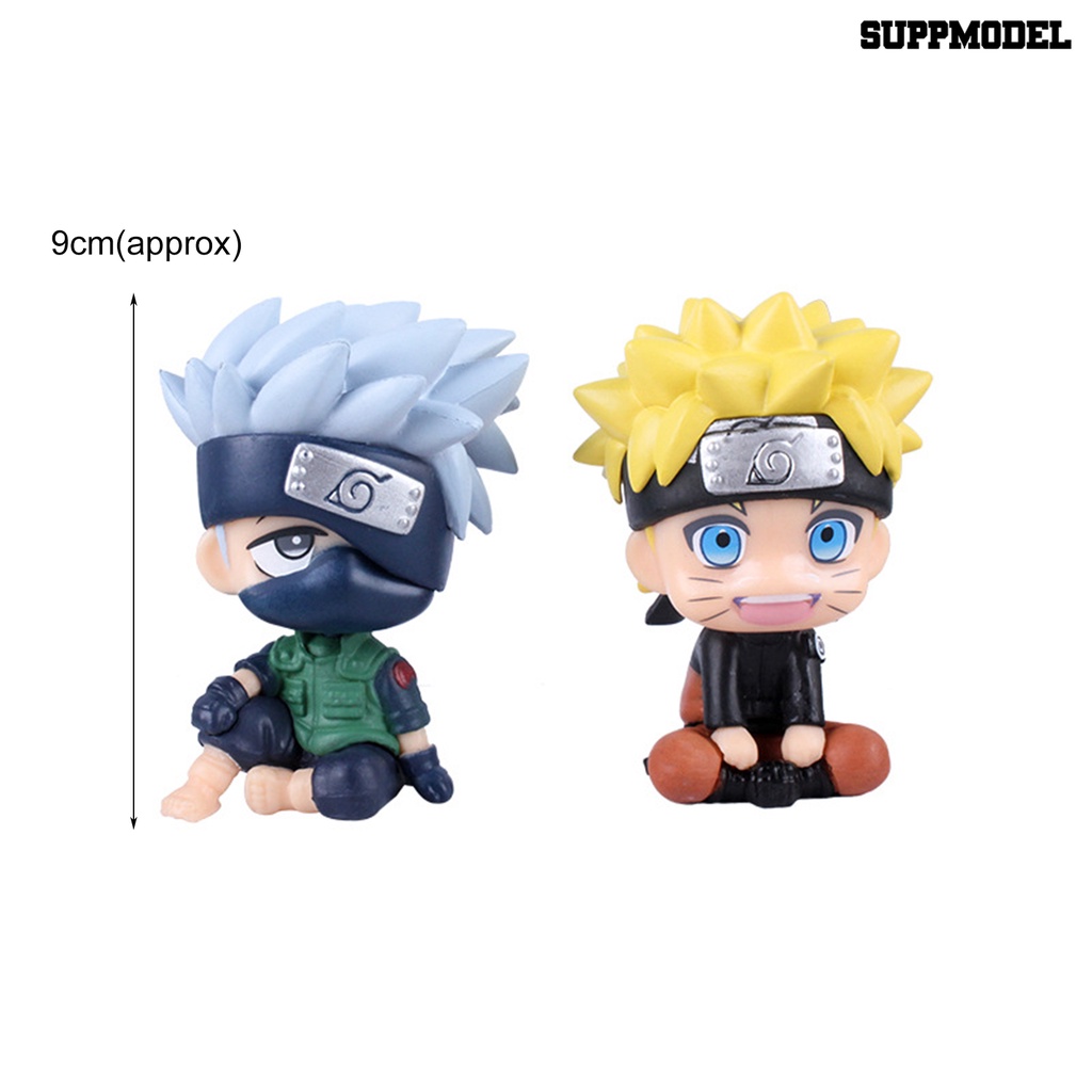 Action Figure Model Anime Naruto Uzumaki Hatake Kakashi Bahan PVC Untuk Anak
