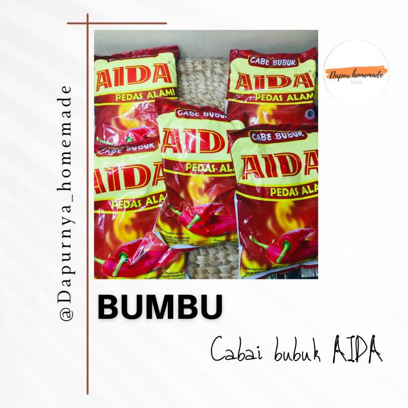 Jual Cabe Bubuk Aida Shopee Indonesia