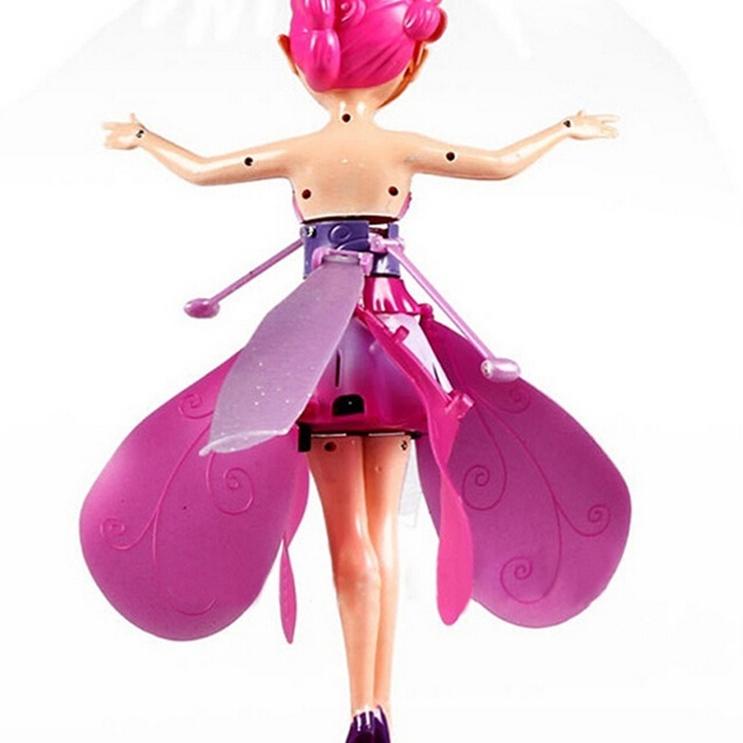 Banjir Promo 1.1 YGS - Mainan Anak Boneka Peri Terbang / Barbie Flying Sensor Tangan / Boneka Terban