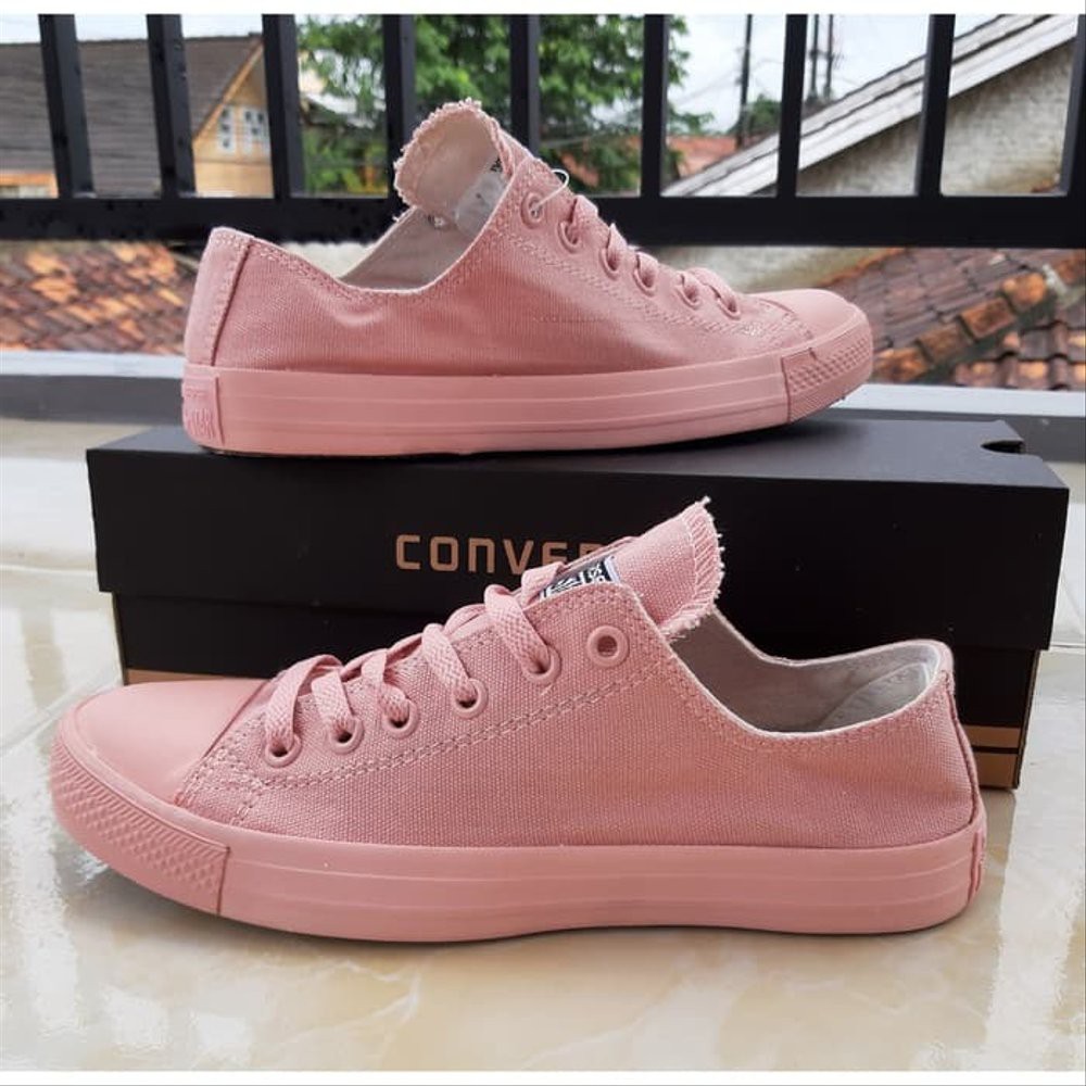 Sulltan store Sepatu Converse Full Peach Pink