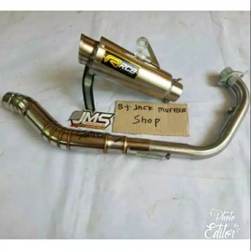knalpot rcb buat motor sonic 150 r