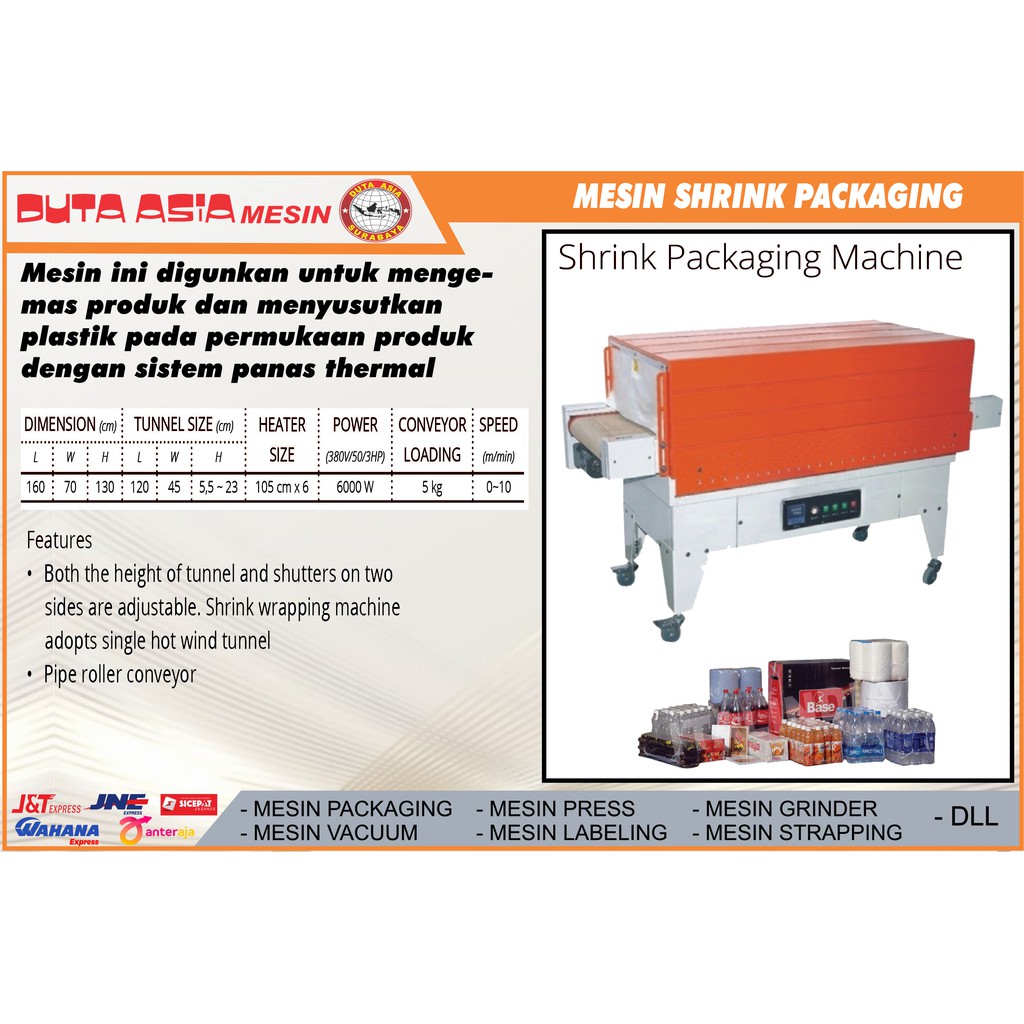 

MESIN SHRINK PACKAGING