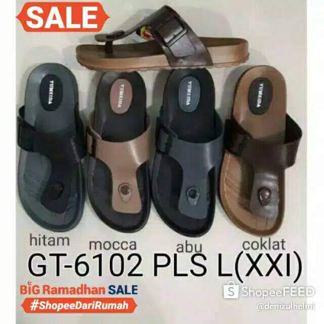 sandal yumeida karet GT-6102.sandal jepit santai