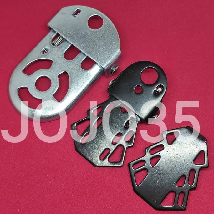 BERKUALITAS Pijakan Kaki Sepeda Belakang Pair Pedal Pancikan Gepeng Jalu Step BMX