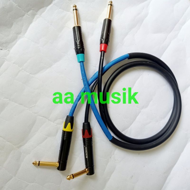 KABEL MIXER AUDIO JACK TO JACK 10 METER