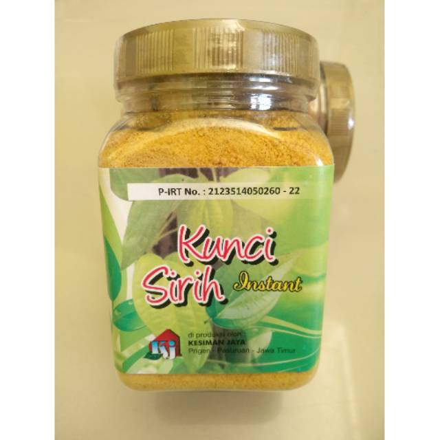 

Kunci Sirih Instant Instan Jamu Herbal Alami Murah 250g 250gr