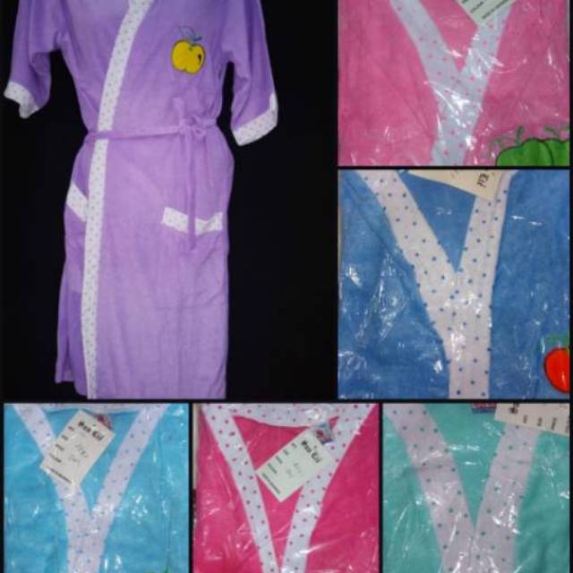 SAN LIE baju handuk kimono mandi dewasa | Shopee Indonesia