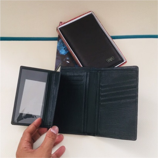 Dompet pria/wanita ukuran tanggung bahan kulit sintetis lokal #dompet #dompetpria #dompetpanjang