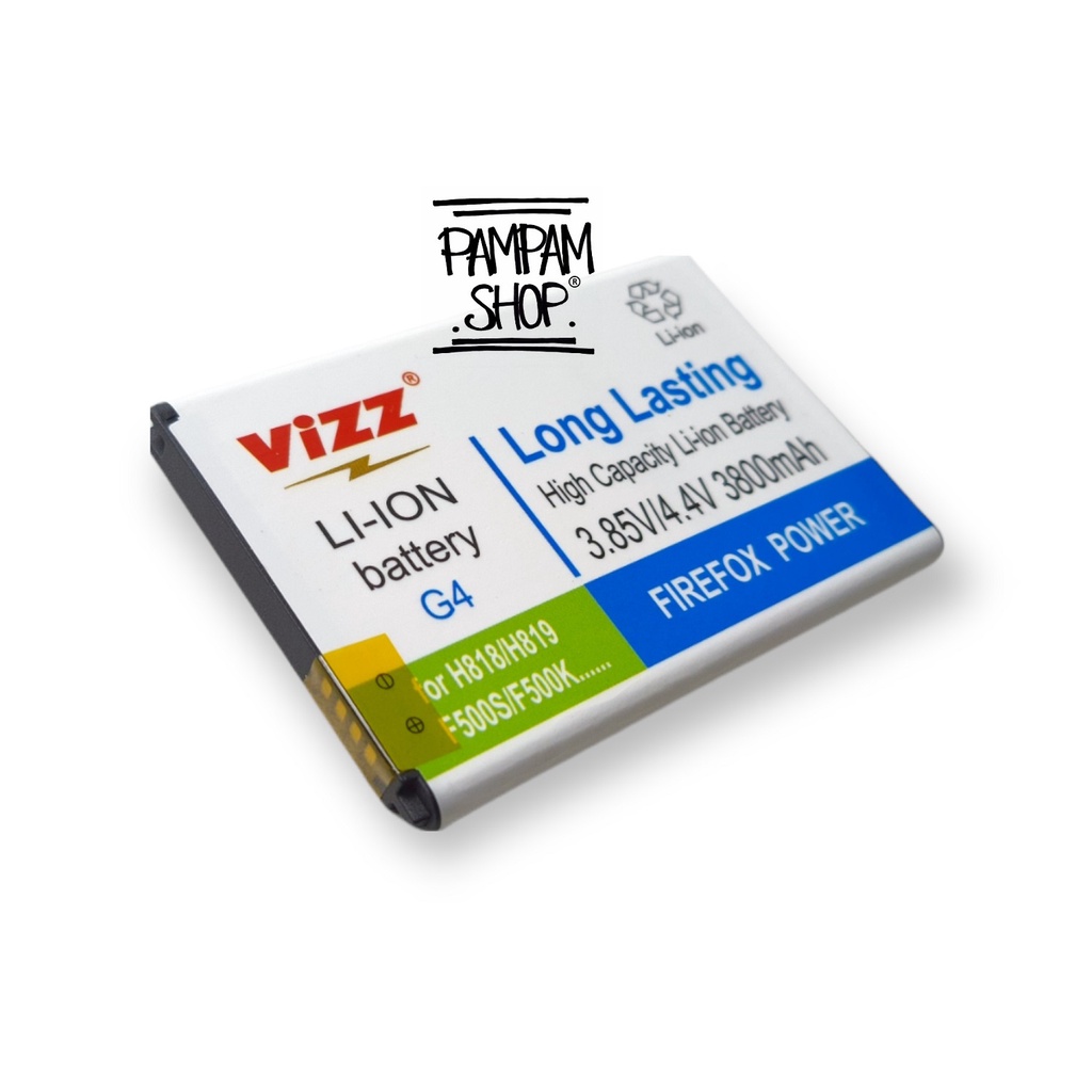 Baterai Vizz Double Power Original LG G4 Stylus BL-51YF BL51YF Battery Batre Batrai Ori BL 51YF