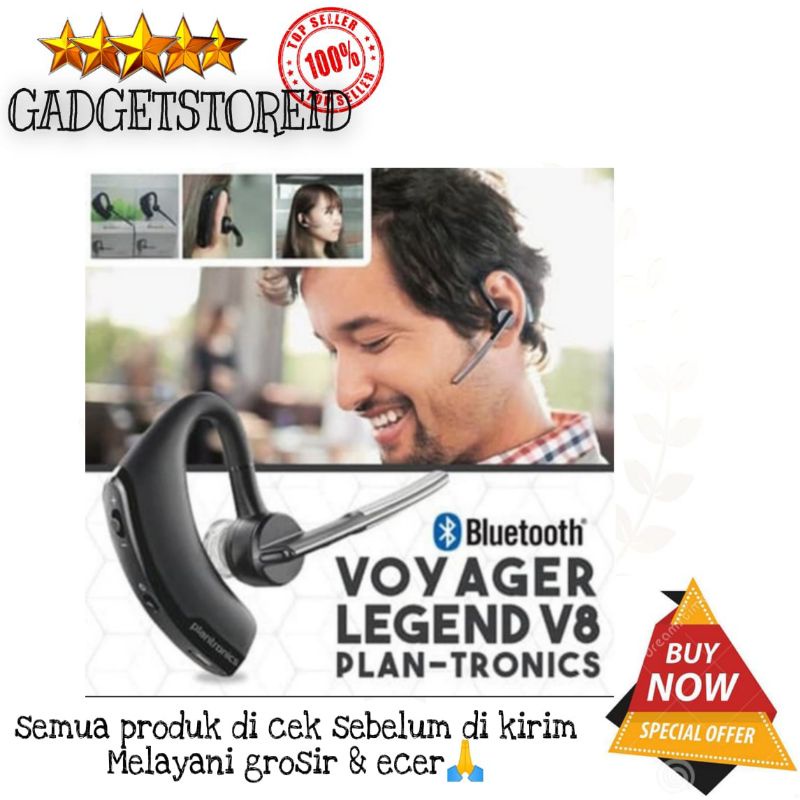 GG - Headset bluetooth voyager legend V8 / headset bluetooth wireless headset voyager earphone wirel