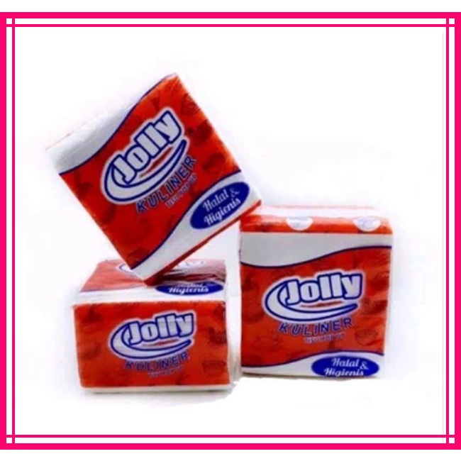 Tisu Tissue Jolly Pop Up Mini 2 Ply/Tisu Meja/Tisu Restauran/Tisu Kuliner