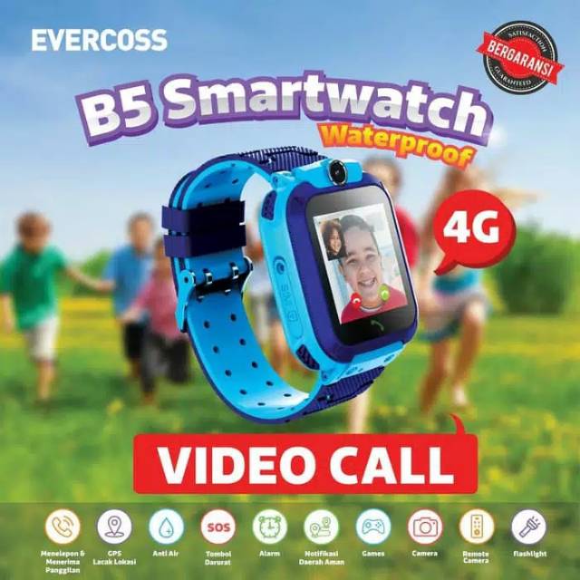 B5 Smartwatch Evercoss Free Adaptor