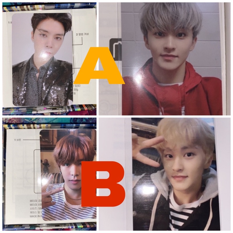 SET KIHNO MARK ARRIVAL & YUTA MARK JOHNNY SUHUM NCT127 (BOLEH NEGO)