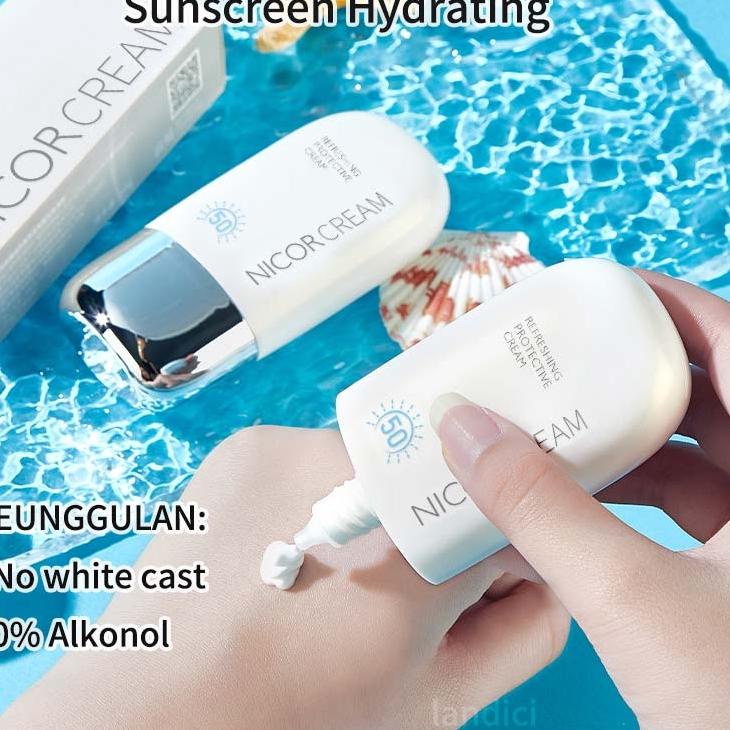 ≛Serba Murah✽➤ ❤ READY STOCK ❤ Nicor Sun Protection SPF 50 PA++++ 50mL-60ml | Sunscreen UV 77 ≛